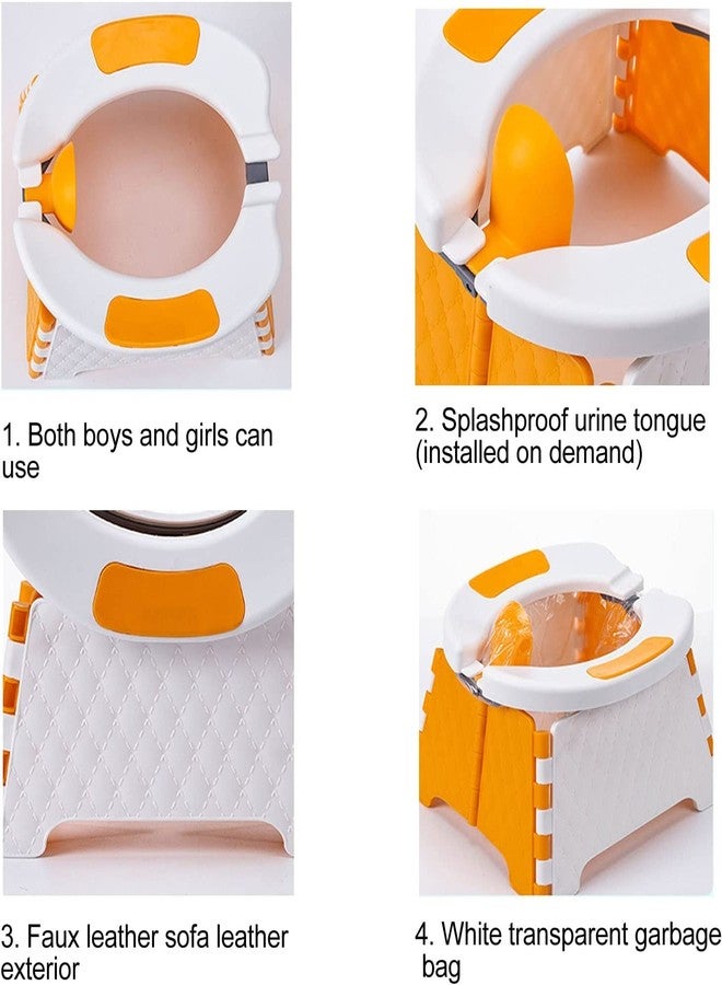 Dhadh Folding portable toilet for children, portable travel toilet for babies, training kit (2) - Image 5