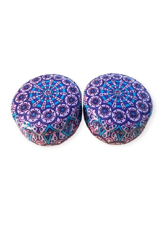Two elegant decorative candles add warmth and beauty to the atmosphere. - Image 1