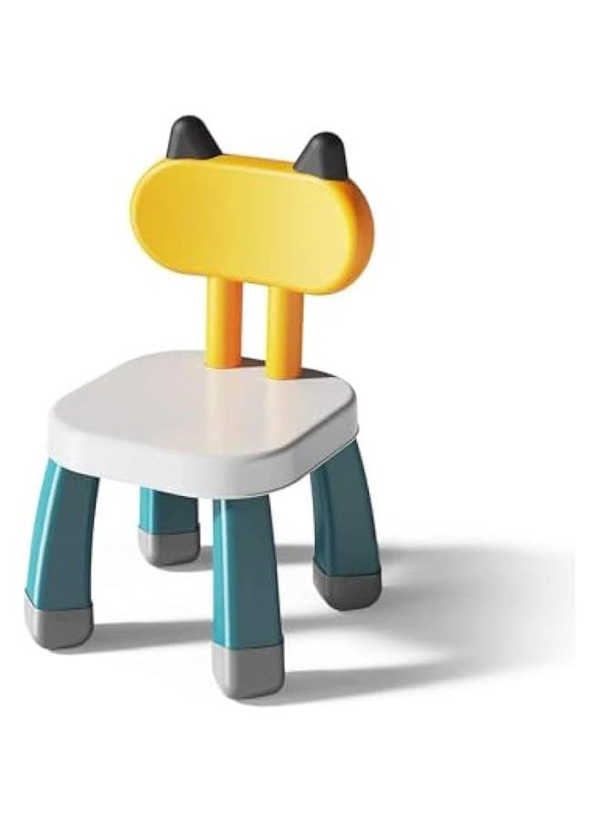 HOOKOR Toddler Chair, Plastic Kids Learning Chair, Sturdy Durable and Lightweight Toddler Activity Chair, Perfect Chair For Playrooms, Indoor or Outdoor Use  - Image 1