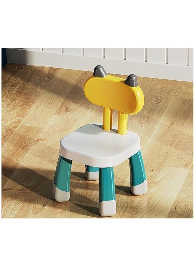 HOOKOR Toddler Chair, Plastic Kids Learning Chair, Sturdy Durable and Lightweight Toddler Activity Chair, Perfect Chair For Playrooms, Indoor or Outdoor Use  - Image 2