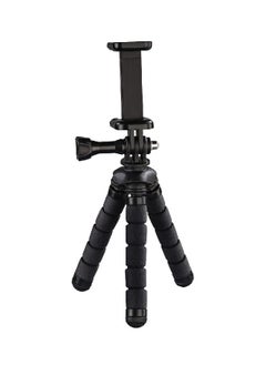 Flex Mini-Tripod for Smartphone and GoPro, 14 cm, black