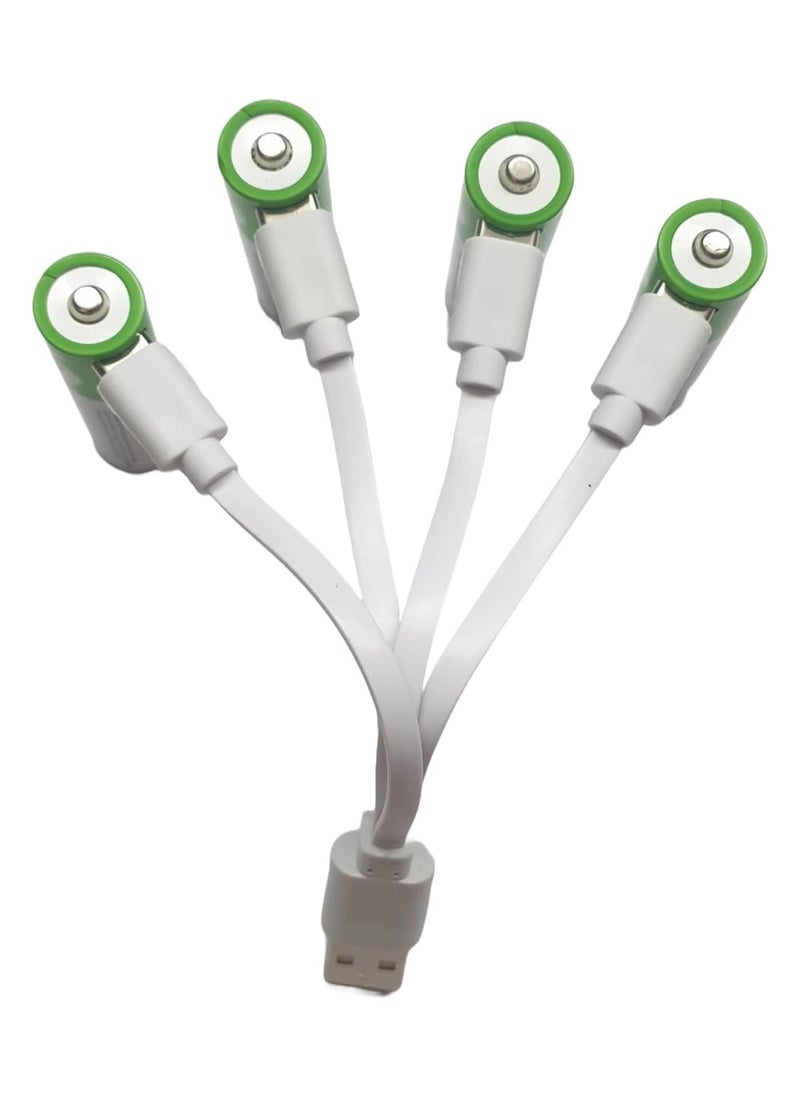 Rechargeable Batteries 1.5V 750mAh Lithium Battery USB Fast Charging High Capacity