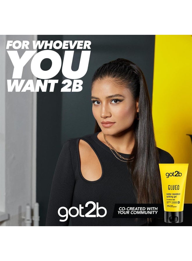 Got2b Schwarzkopf Got2b Glued Water Resistant Spiking Gel 150 ml - Image 4