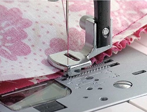 PannySewCraft Gathering Foot Shirring Gathering Presser Foot - Fits Low Shank Singer, Brother, Babylock, Euro-Pro, Janome,White, Juki, New Home, Simplicity, Elna and More! - Image 3