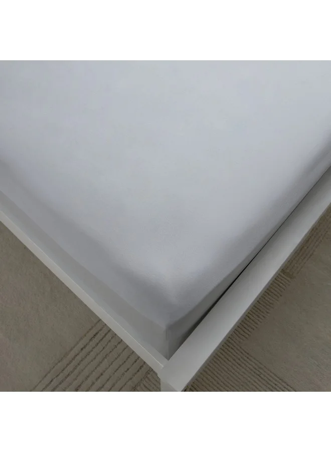 Home Box Essential King Cotton Fitted Sheet 180 x 200 x 36 cm