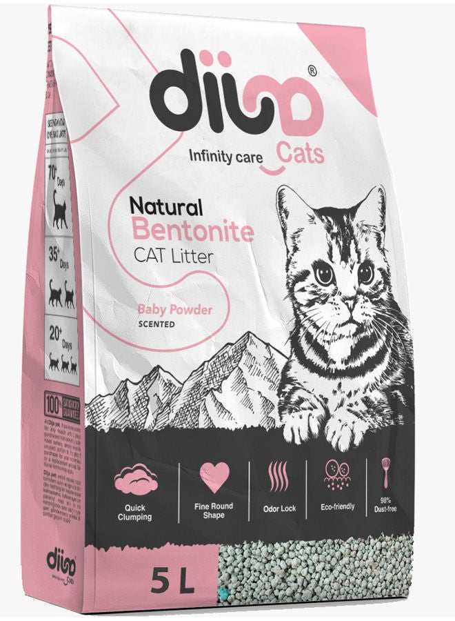 رمل برائحة  بودرة أطفال 5 لتر