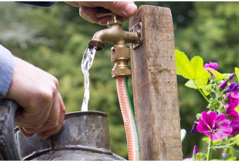 Darlac Take Anywhere Outside Tap - Solid Brass Outdoor Tap Compatible with Hose Fittings - Ideal Garden Tap for Allotments, Stables and Builder Yards - No Plumbing Required - Image 3