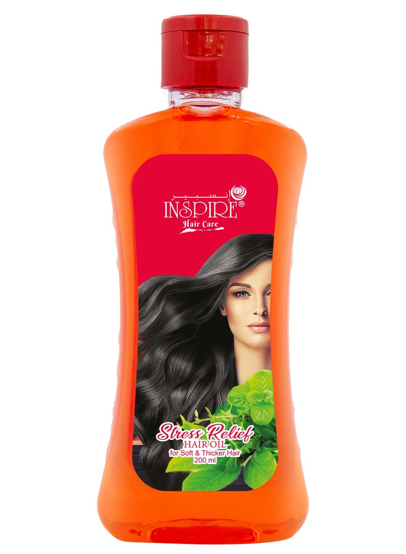 Inspire Stress Relief Hair Oil 200ML - Image 1