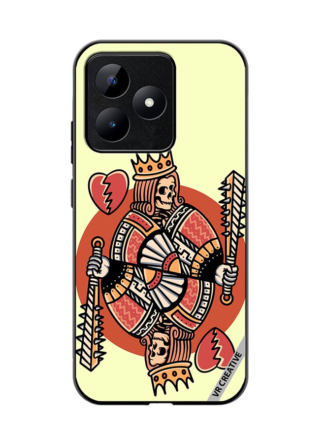 VR CREATIVE Protective Case Cover For Realme C53 King Suit Design Multicolour - Image 1