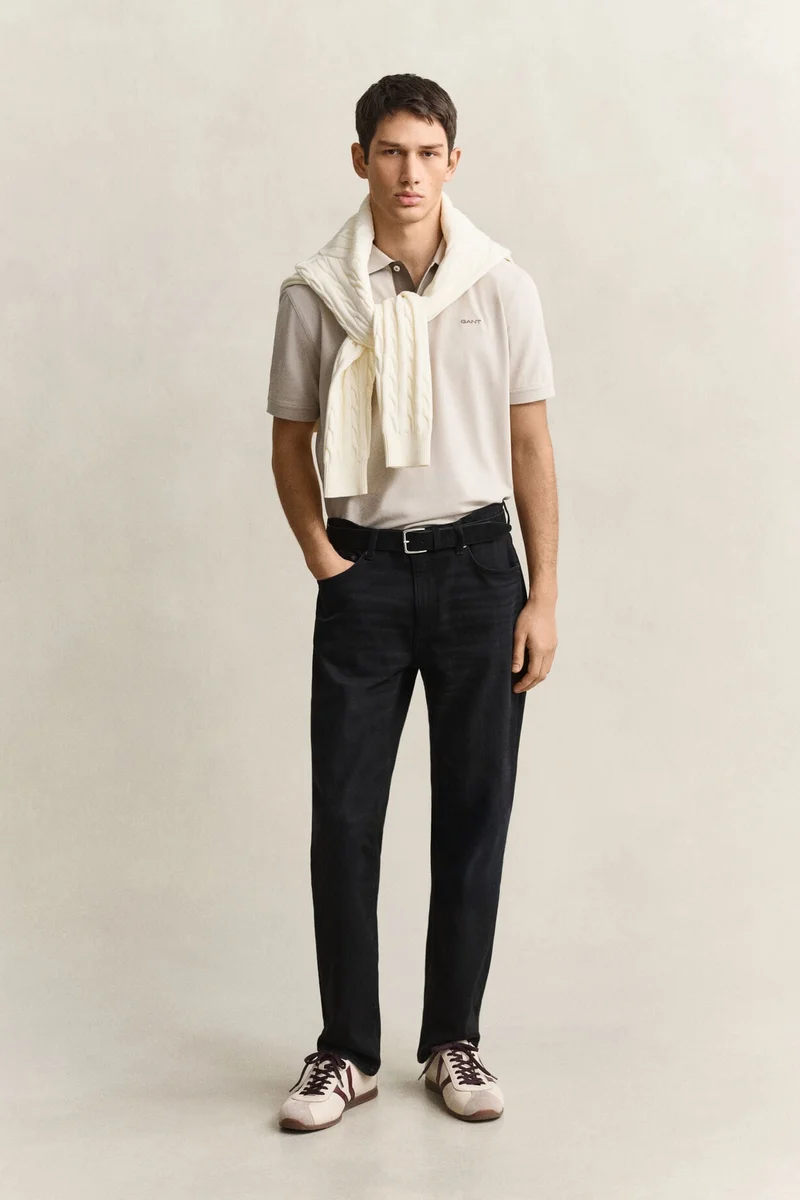 Gant Reg Contrast Pique Ss Polo