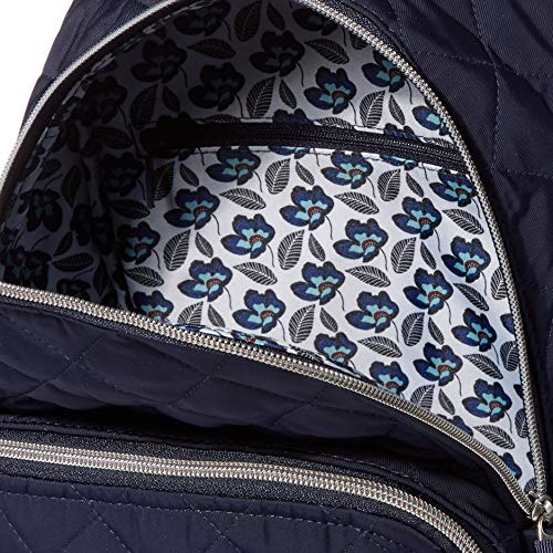 Vera Bradley Women's, Performance Twill Small Backpack, Classic Navy, One Size - Image 5