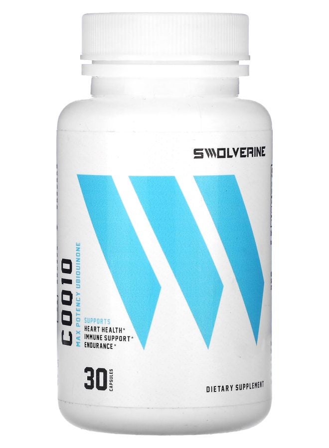 Swolverine CoQ10 30 Capsules