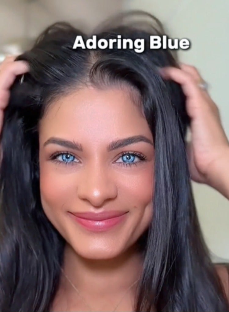 يونيبلينغ عدسات لاصقة ملونة سنوية أدوري الأزرق - Image 2