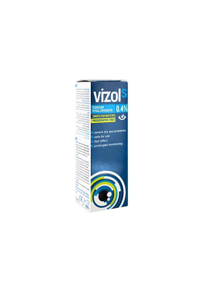 Vizol S 0.4% Eye Drops 10Ml 