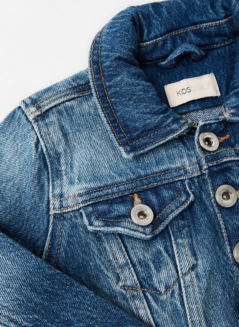 only_kids Kids Casual Denim Jacket