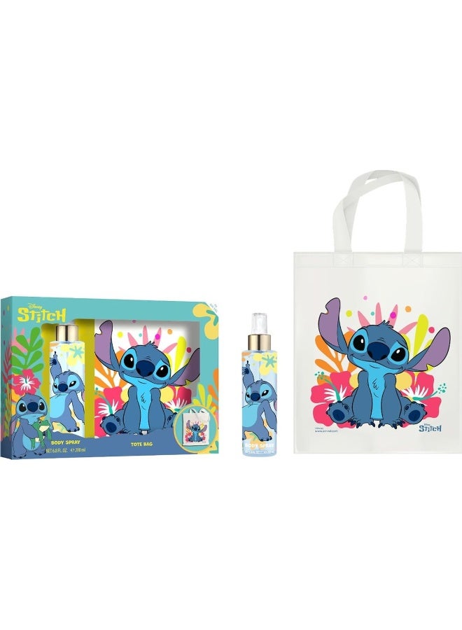Air Val Disney Lilo & Stitch Stitch Body Spray & Tote Bag Gift Set (Set of 2) - Image 2