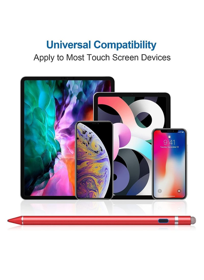 ELTRAZONE - Active Stylus Pens for Touch Screens, Active Pencil Smart Digital Pens Fine Point Stylist Pen Compatible with iPhone iPad,Android Smart Phone&Tablet Writing Drawing - Image 1