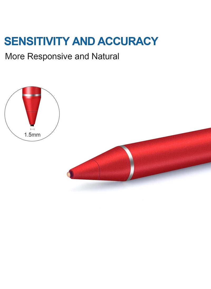 ELTRAZONE - Active Stylus Pens for Touch Screens, Active Pencil Smart Digital Pens Fine Point Stylist Pen Compatible with iPhone iPad,Android Smart Phone&Tablet Writing Drawing - Image 1