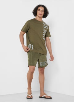 GUESS Logo Swim Shorts  - Image 2