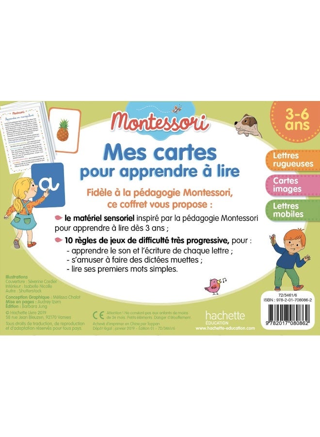 Montessori Mes cartes pour apprendre à lire 3-6 ans - Image 2