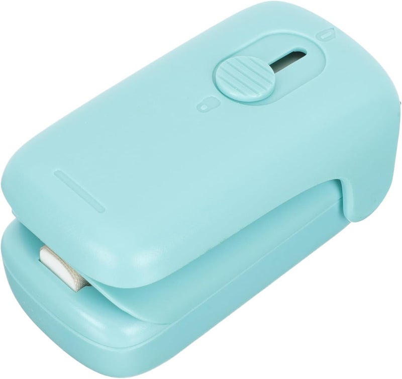 VERDANVERSE Handheld Vacuum Sealing Machine Portable Mini Food Bag Sealer for Snack Storage with Heat Seal Function Blue Compact Design - Image 1