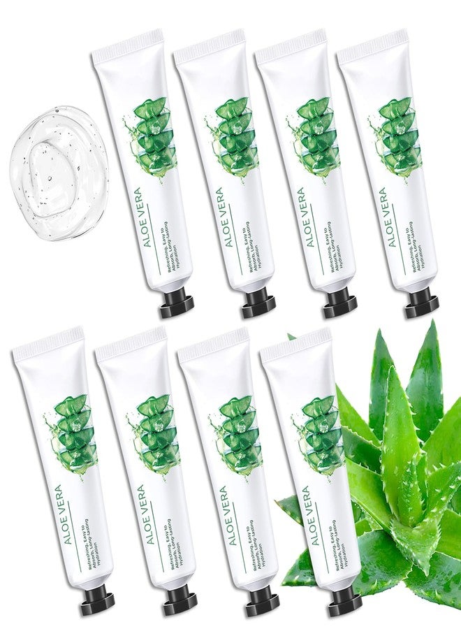 WENJLYJ 8PCS Aloe Vera Gel for Face & Skin,Organic Aloe Vera Gel,Hydrating After Sun Cream for Travel Size,Moisturizing Lotion for Skincare,After Sun Lotion for All Skin Type(C) - Image 1