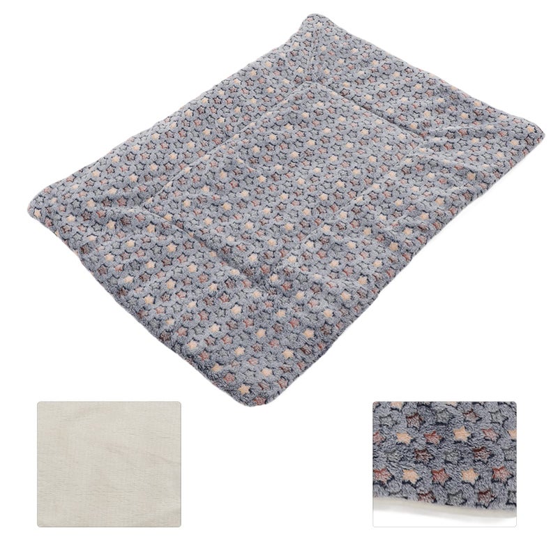 Flannel Pet Blanket Soft Dog Cat Mat For Sofa Bed Car Washable S Size 50x32CM - Image 5