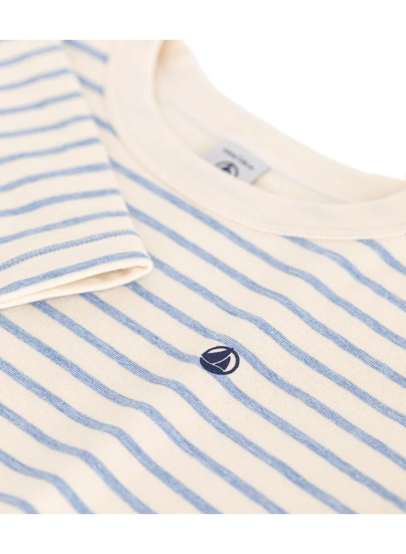Petit Bateau Boys' long-sleeved tube knit T-shirt