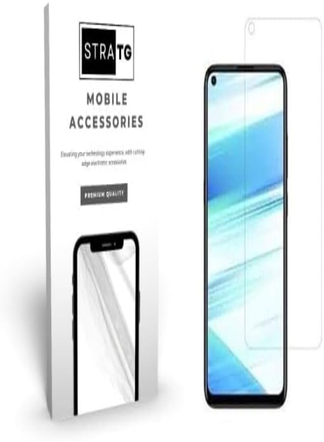 StraTG Samsung A11 / M11 Ceramic Screen Protector - Premium Protection for Your Smartphone Display - Clear
