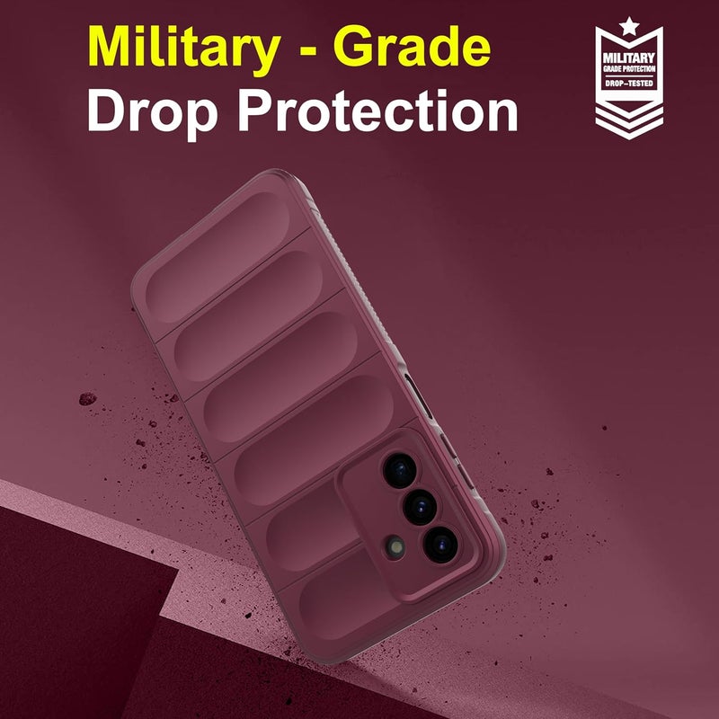 ZAPCASE Back Case Cover for Samsung Galaxy A17 5G | Liquid Silicon Magic Case with Camera Protection | Plum - Image 5