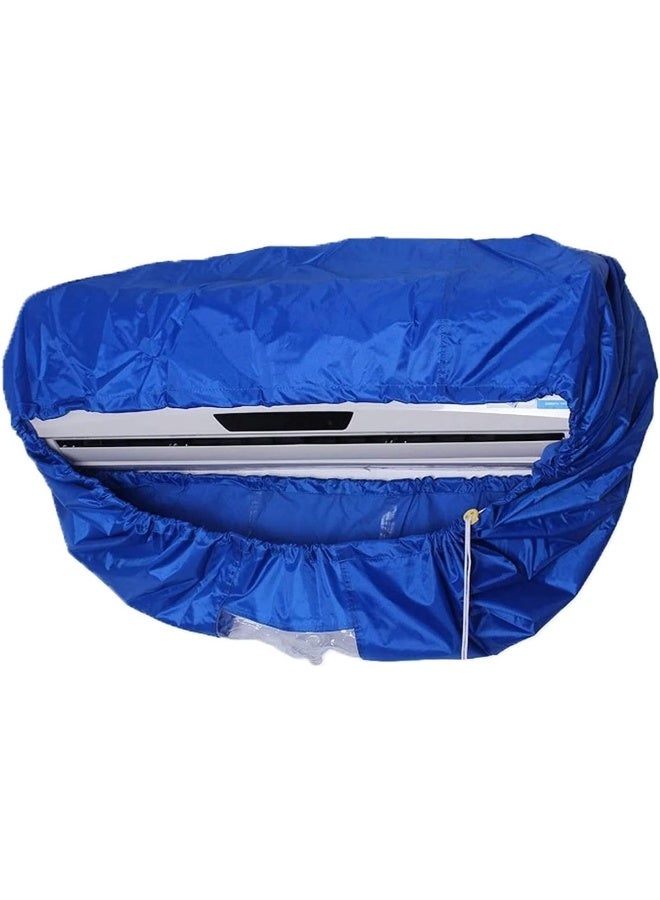 Biella Air Conditioner Waterproof Cleaning Cover With Swing Belt For 2-3Hp A/C, Diy Dust Washing Clean Protector Wall Mounted Air Conditioning Service Bag - Image 1