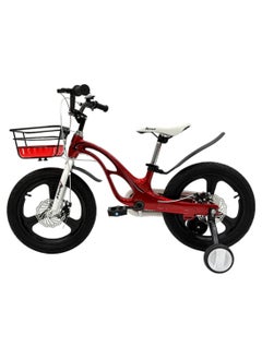 RALLY BICYCLE RALLY BICYCLE, Kids bike, RL-16-MG-9191, for 4 to 7 Years old with training wheels, basket, bell, chain cover, magnesium frame  - Image 4