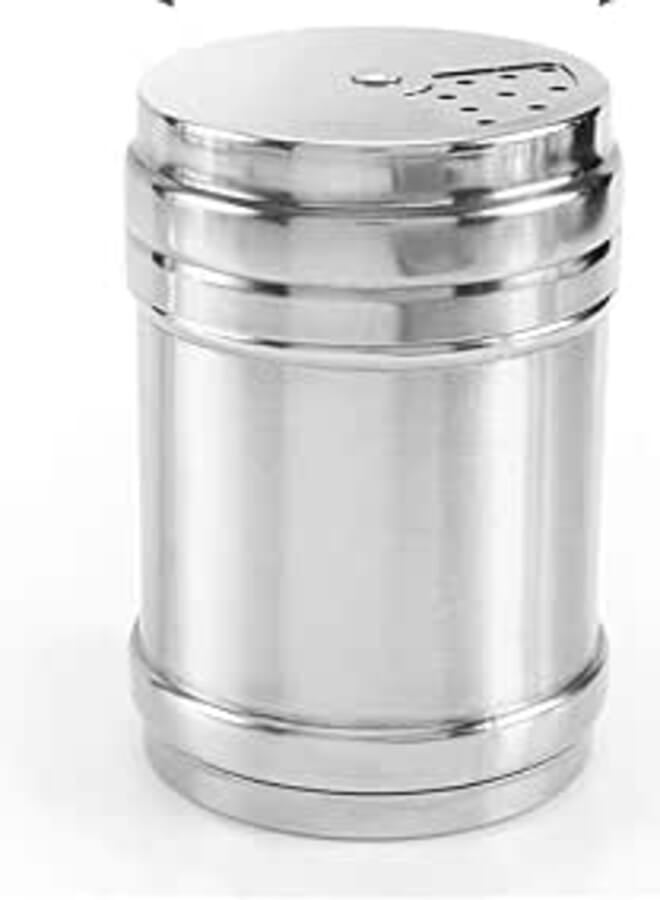 Accmor Acmor Stainless Steel Seasoning Dispenser Bottle Salt Pepper Sugar Cinnamon Bottle with Adjustable Holes