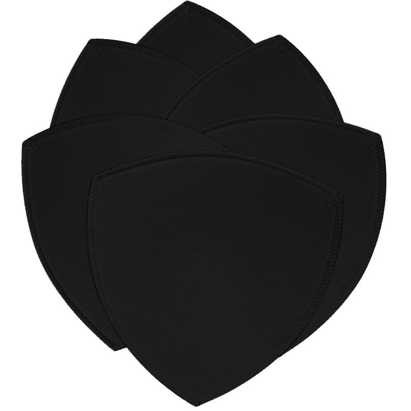 TopBine Bra Pads Inserts (3 Pairs C/D Black, C/D) - Image 1
