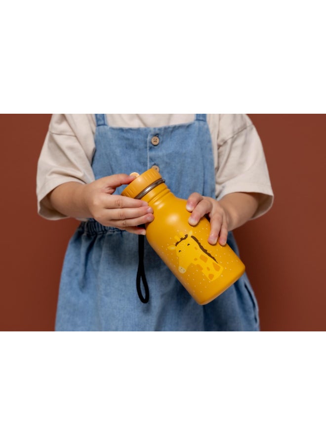 Trixie Stainless Steel Kids Water Bottle - 350ml - Mr.Giraffe - Image 2