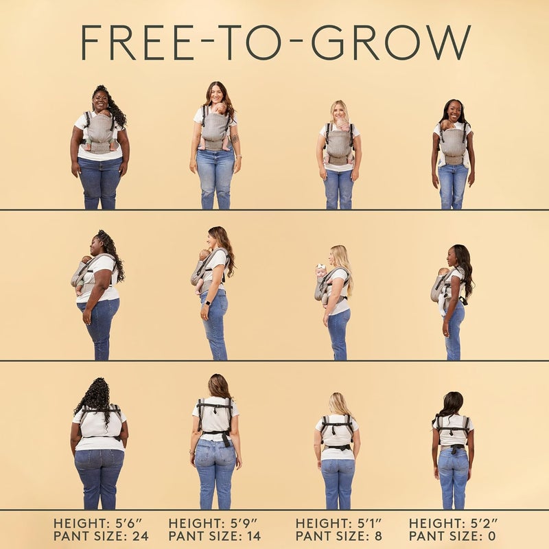 Tula Free-to-Grow Coast Mesh Baby Carrier - Image 4