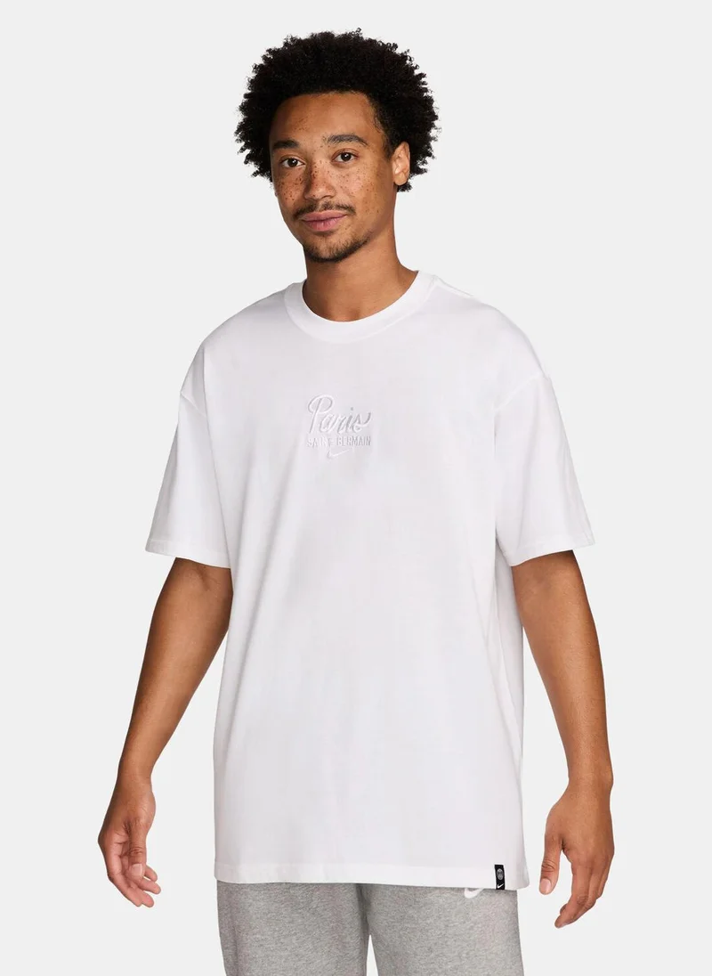 نايكي Men's Paris Saint-Germain Premium Essential T-Shirt