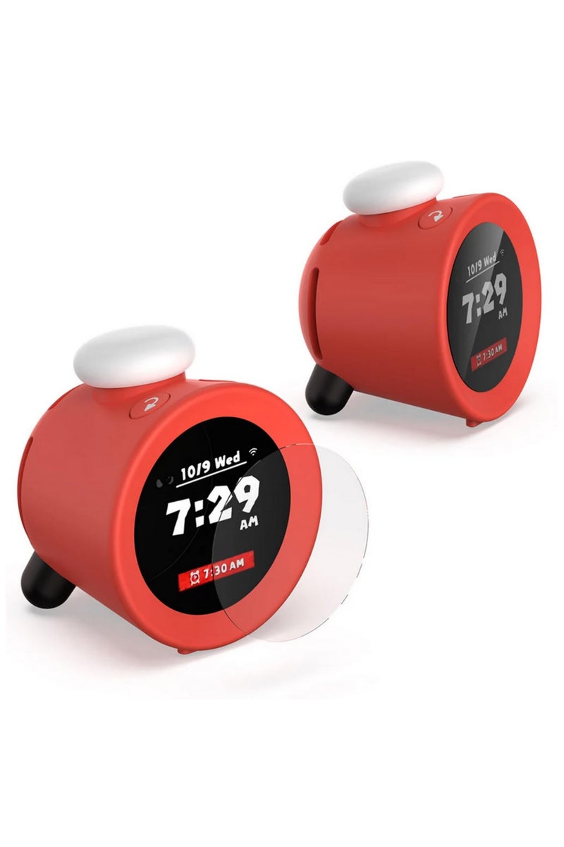 1pack Tempered Glass Screen Protector Films 9H Tempered Glass Film Screen Protector Film for Nintendo Sound Clock Alarmo Accessories - Image 1