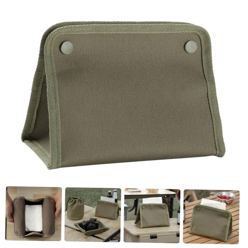 Tissue Box Cover Cube Case for Desktop Napkin Holder Replacement - Image 3