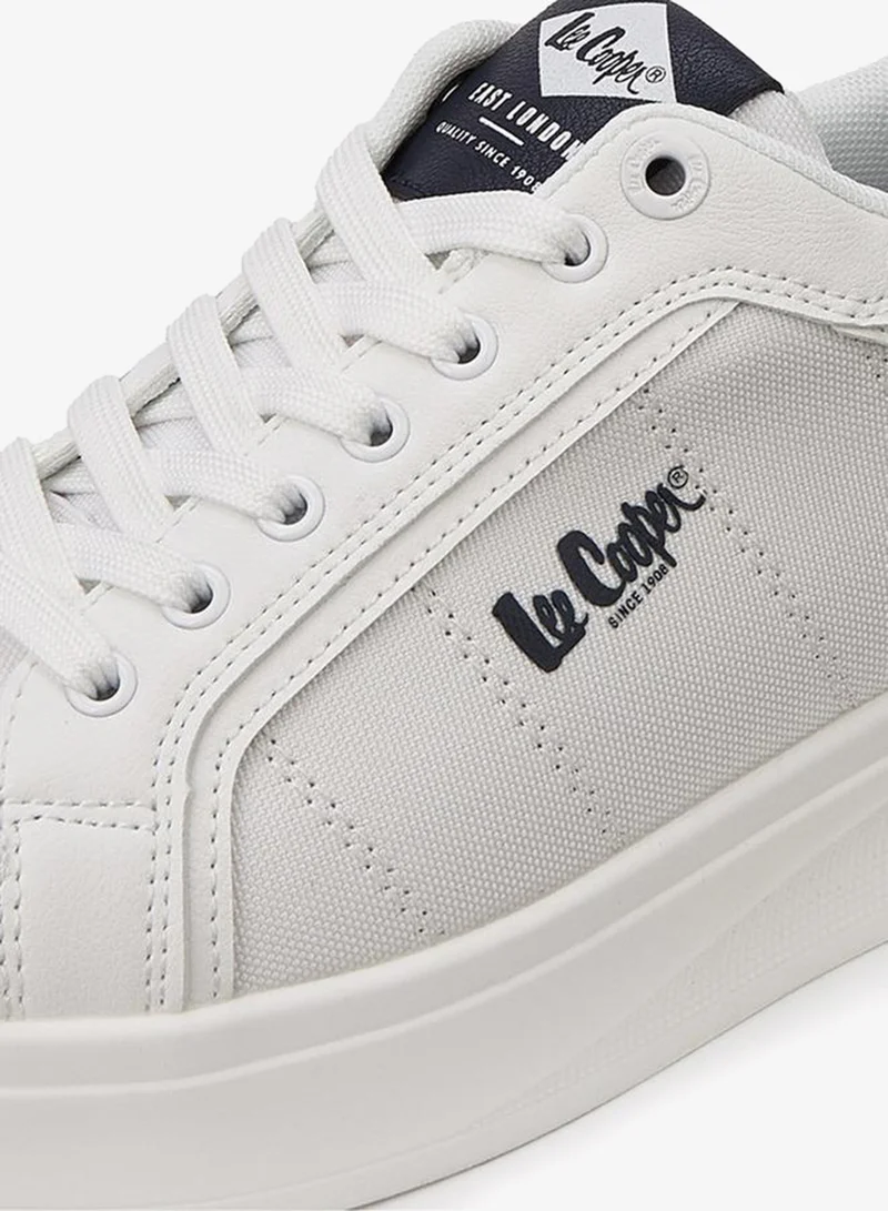 لي كوبر أحذية رياضية رجالية برباط سادة