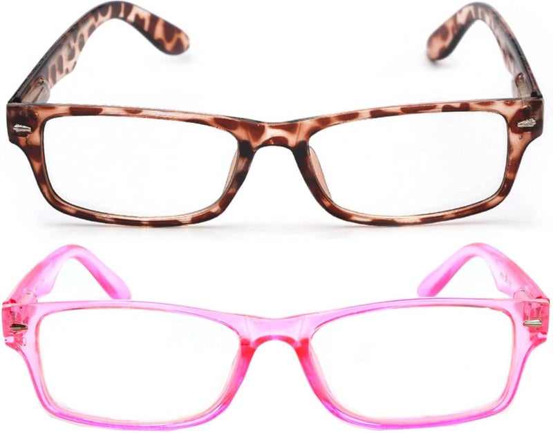 OWL Retro Fashion Style Narrow Rectangular Frame Clear Lens Eyeglasses - Image 2