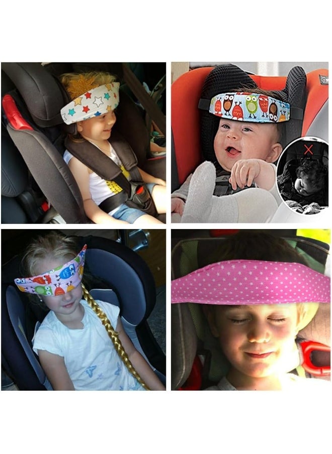 Luckyiren Baby Head Support for Car Seat-Car Seat Head Support for Toddler-Head Band Strap Headrest, Stroller Carseat Sleeping Baby Carseat Head Support for Toddler Kids Children Child Infant  - Image 4