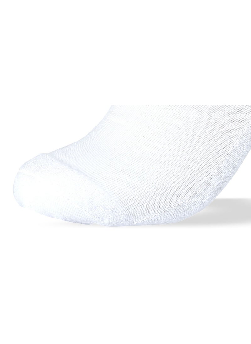 SAM SOCKS - Men Set of 3 Half Terry Sport Socks Plain White - Image 1