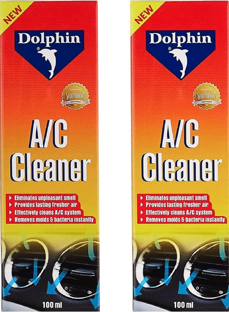 Generic A/C Cleaner & Sanitizer Foam (Pack of 2), Biodegradable & Non-Toxic, Deodorizer for Cars, Removes Bacteria, Mold, Viruses, Pollen & Odors, Eco-Friendly & Easy-to-Use  - Image 3