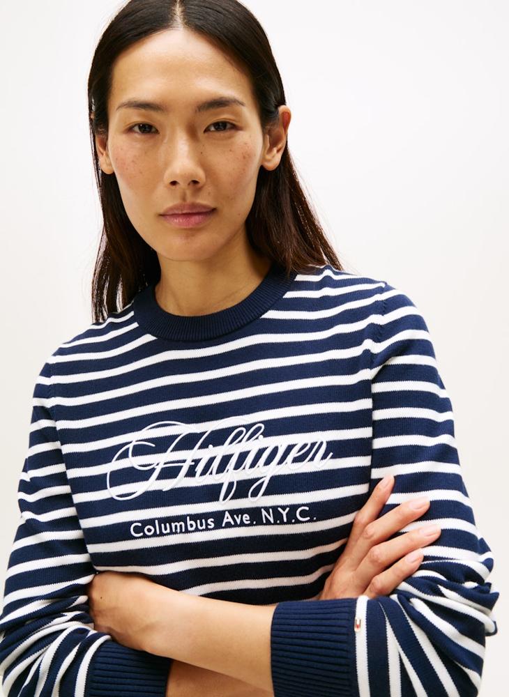 TOMMY HILFIGER Graphic Crew Neck Sweater - Image 3
