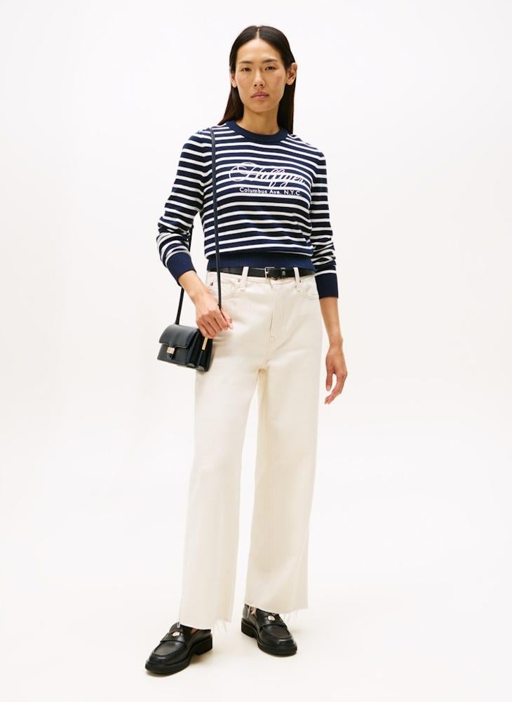 TOMMY HILFIGER Graphic Crew Neck Sweater - Image 4