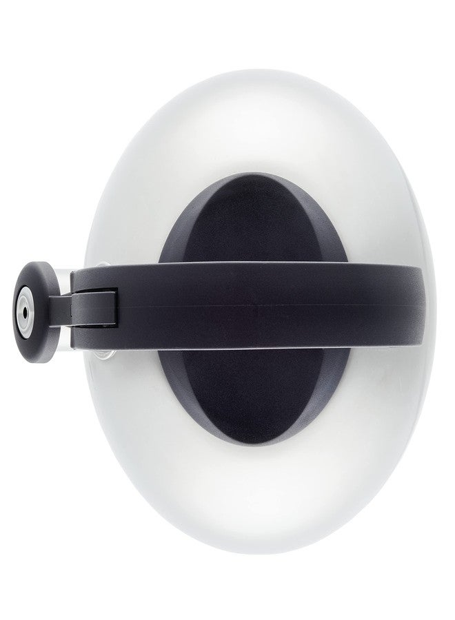 Farberware Stainless Steel Egg-Shaped Whistling Induction Tea Kettle, 2.3-Quart, Silver - Image 4
