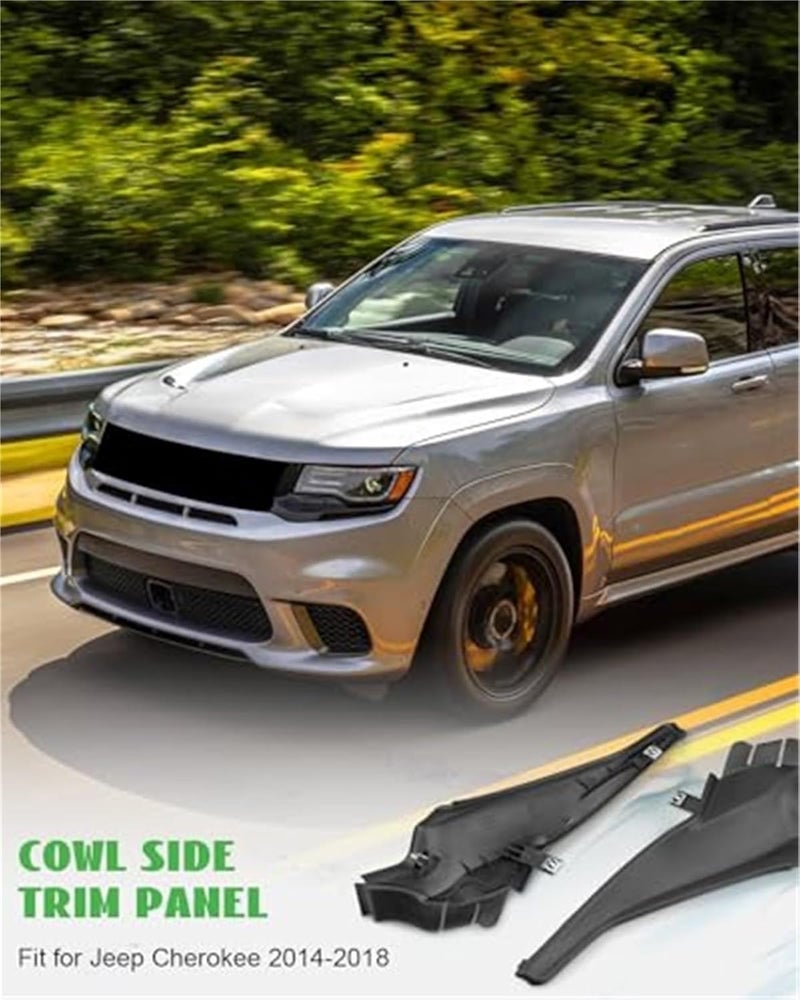 Wivplex Windshield Wiper Cowl Cover for Jeep Cherokee - Image 5