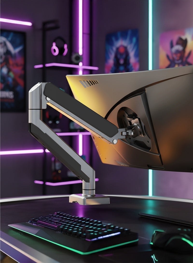 والالا حامل شاشة كمبيوتر فردي قابل للتعديل، مقاس 13-32 بوصة، ذراع شاشة، حمولة 2-9 كجم، معيار VESA 75/100 مم - Image 1