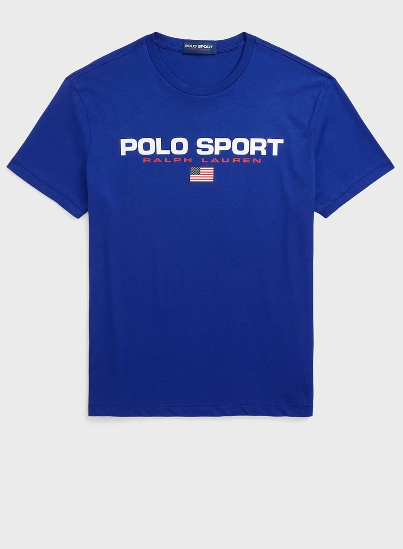 POLO RALPH LAUREN Logo Crew Neck T-Shirt